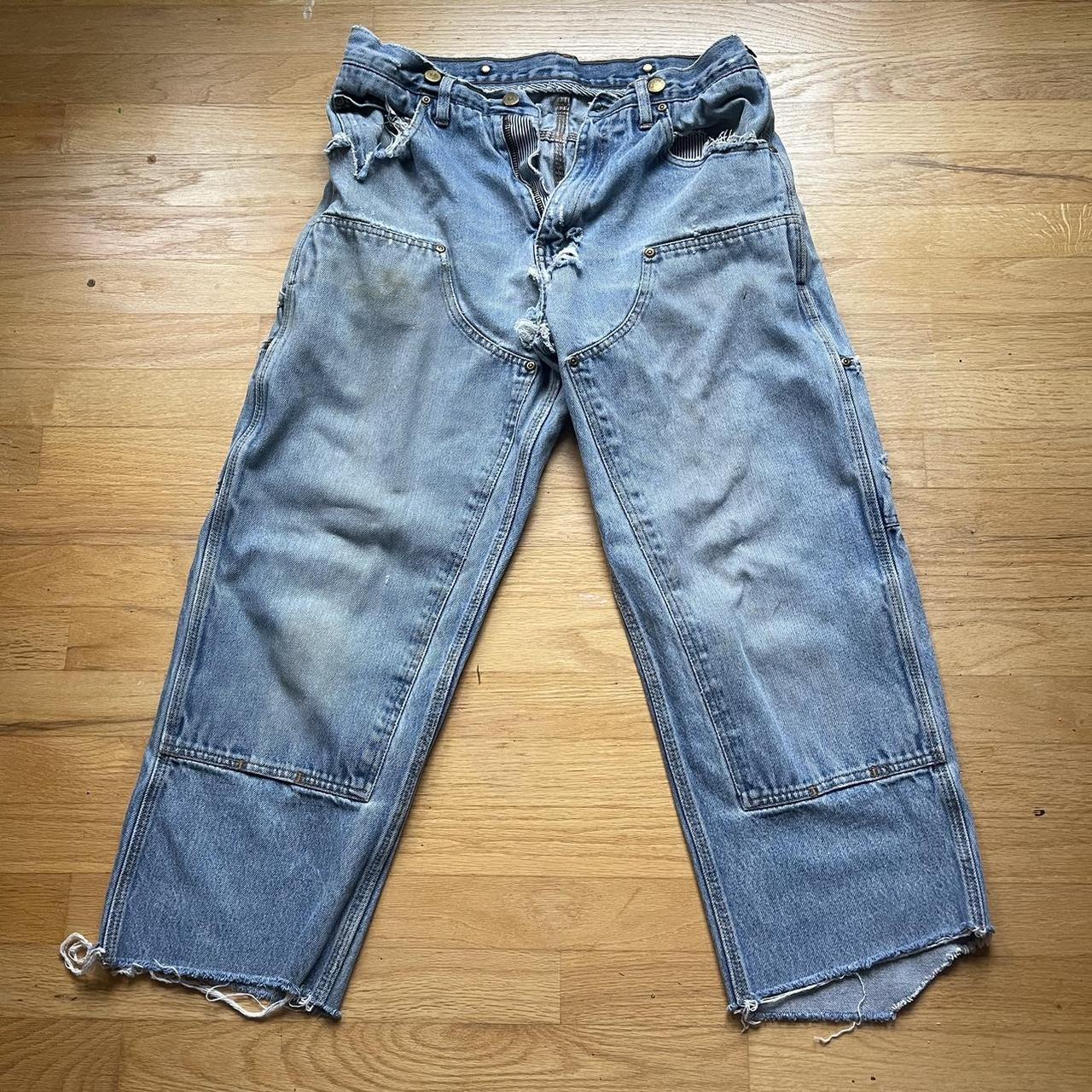 Mens 46/40 carhartt pants #mens #pants #jeans #carhartt - Depop