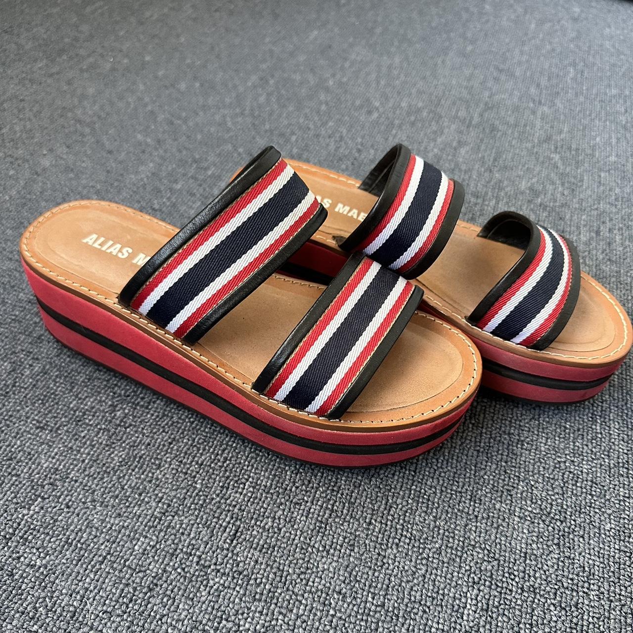 Alias Mae platform slides, size EU 38 Hardly worn,... - Depop