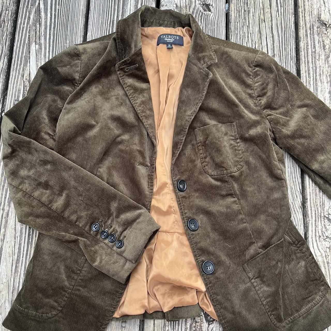 Talbots 2025 corduroy jacket