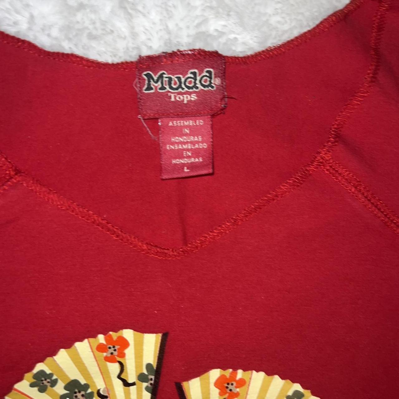 Mudd Clothing Women's Red Blouse (2)