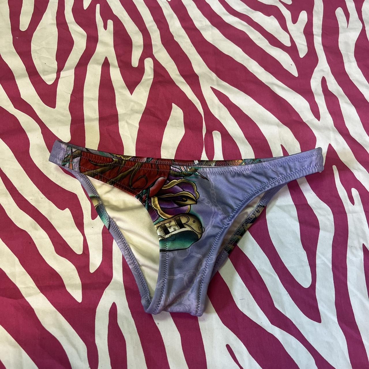 so happy ab this Ed hardy bathing suit just thought I'd share this : r/Depop
