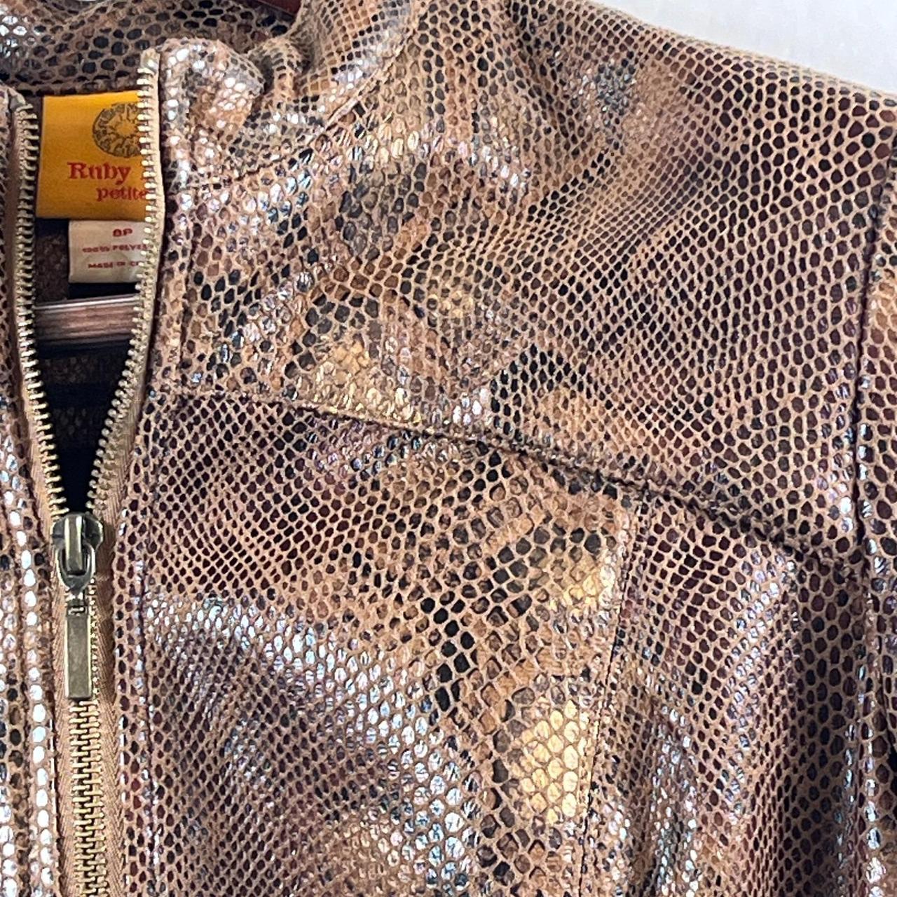 Ruby Rd. Women's Petite Jacket - Brown - 8 – Ruby… - image 3