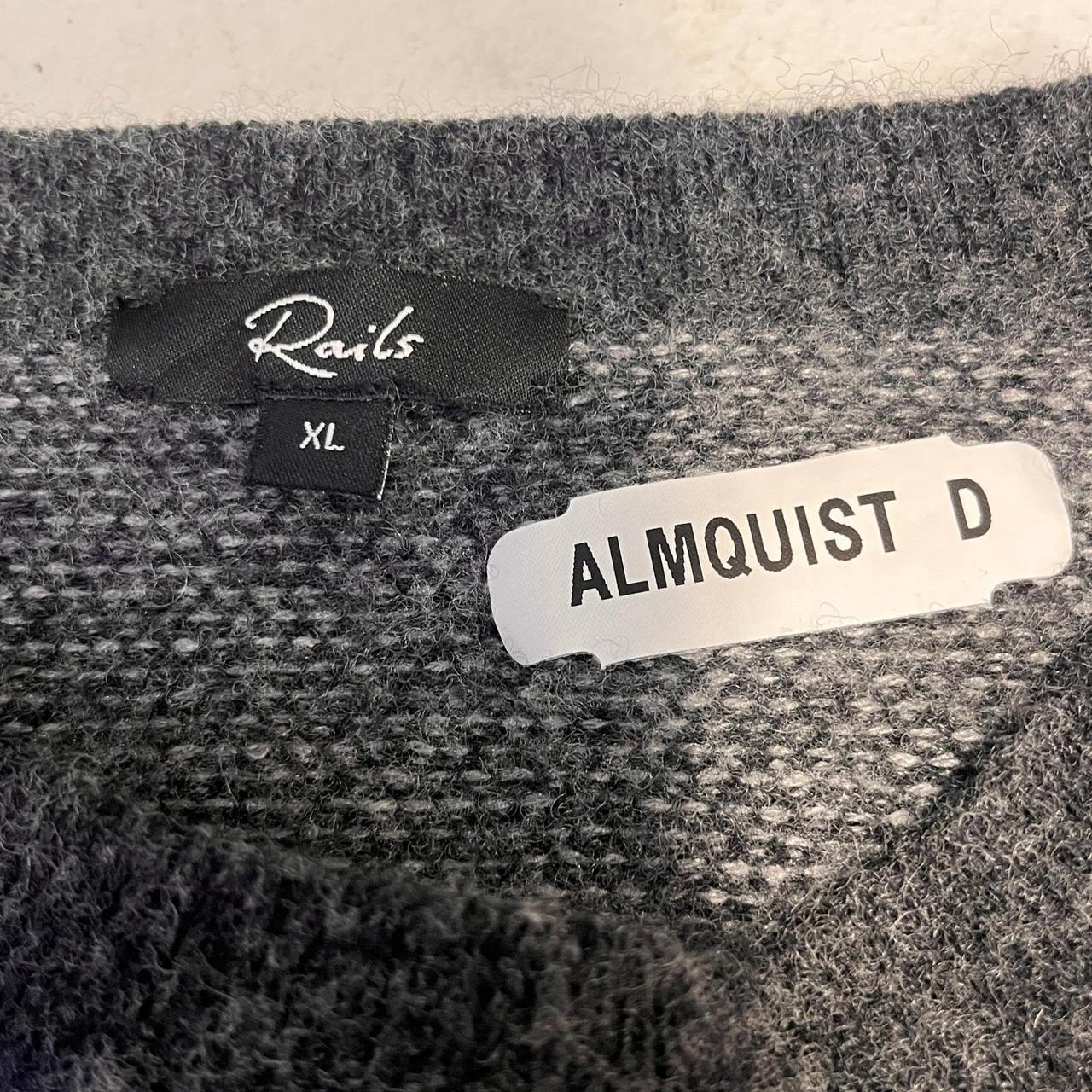 Rails Men's Sweater - Grey - XL – Rails Mens XL W… - image 6