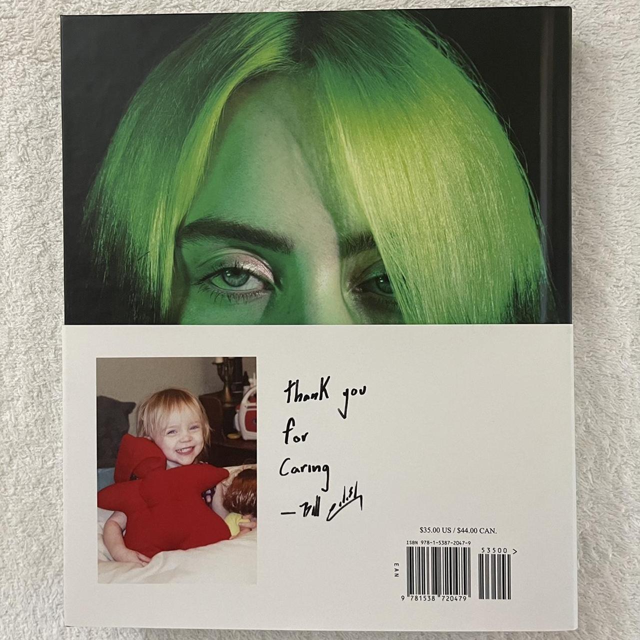 Billie Eilish book by Billie Eilish Brand new in... Depop