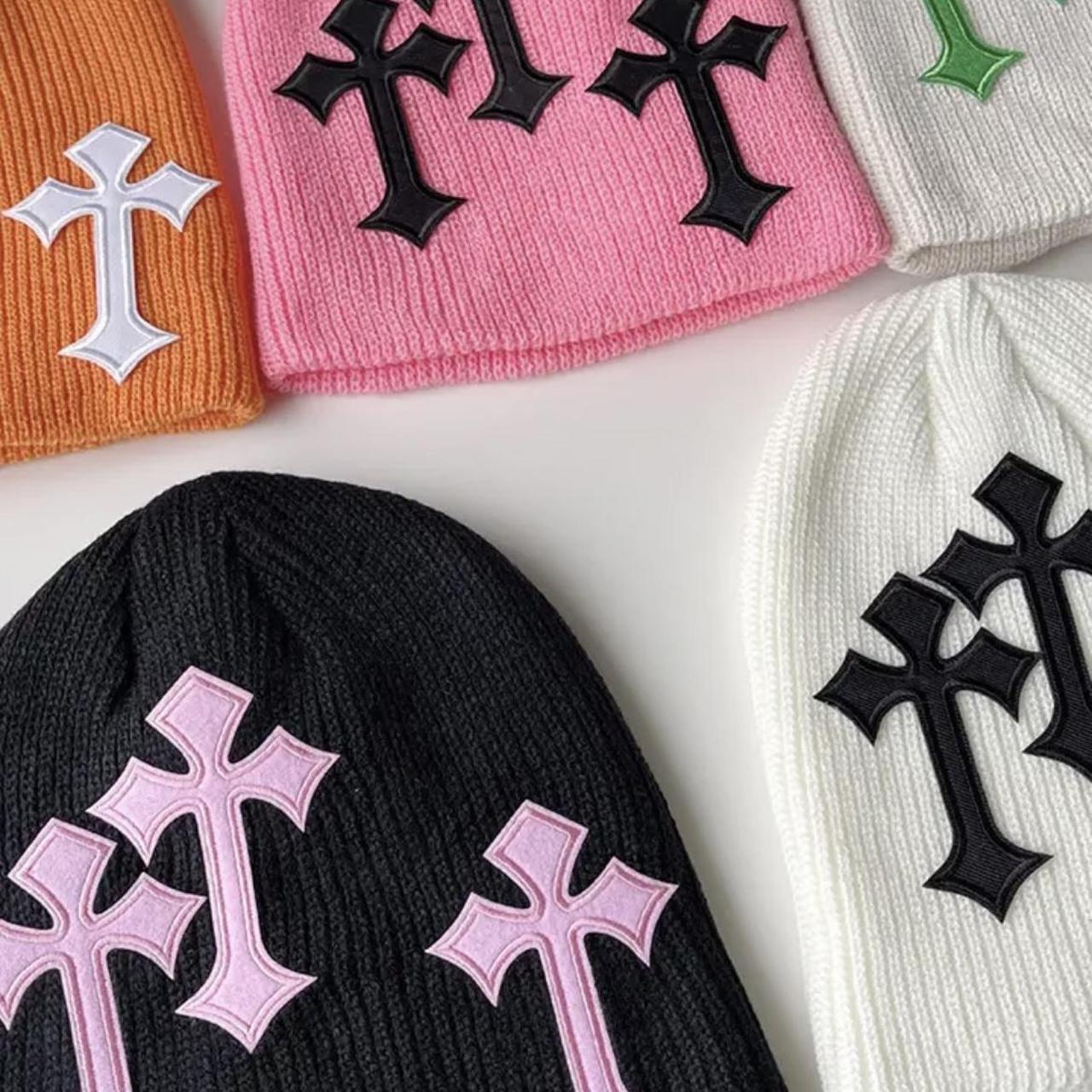 Y2K Knitted Beanie Such good quality beanies in all... Depop