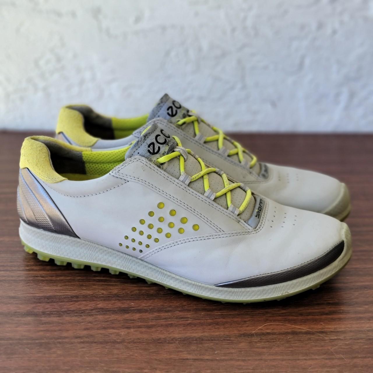 Ecco Biom Hybrid 2 Gray Leather Golf Shoes Women s