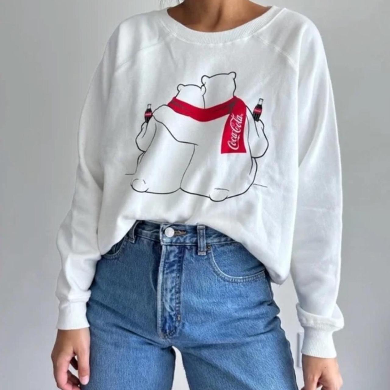 Wildfox x Coca Cola Polar Friends Graphic Crewneck Depop