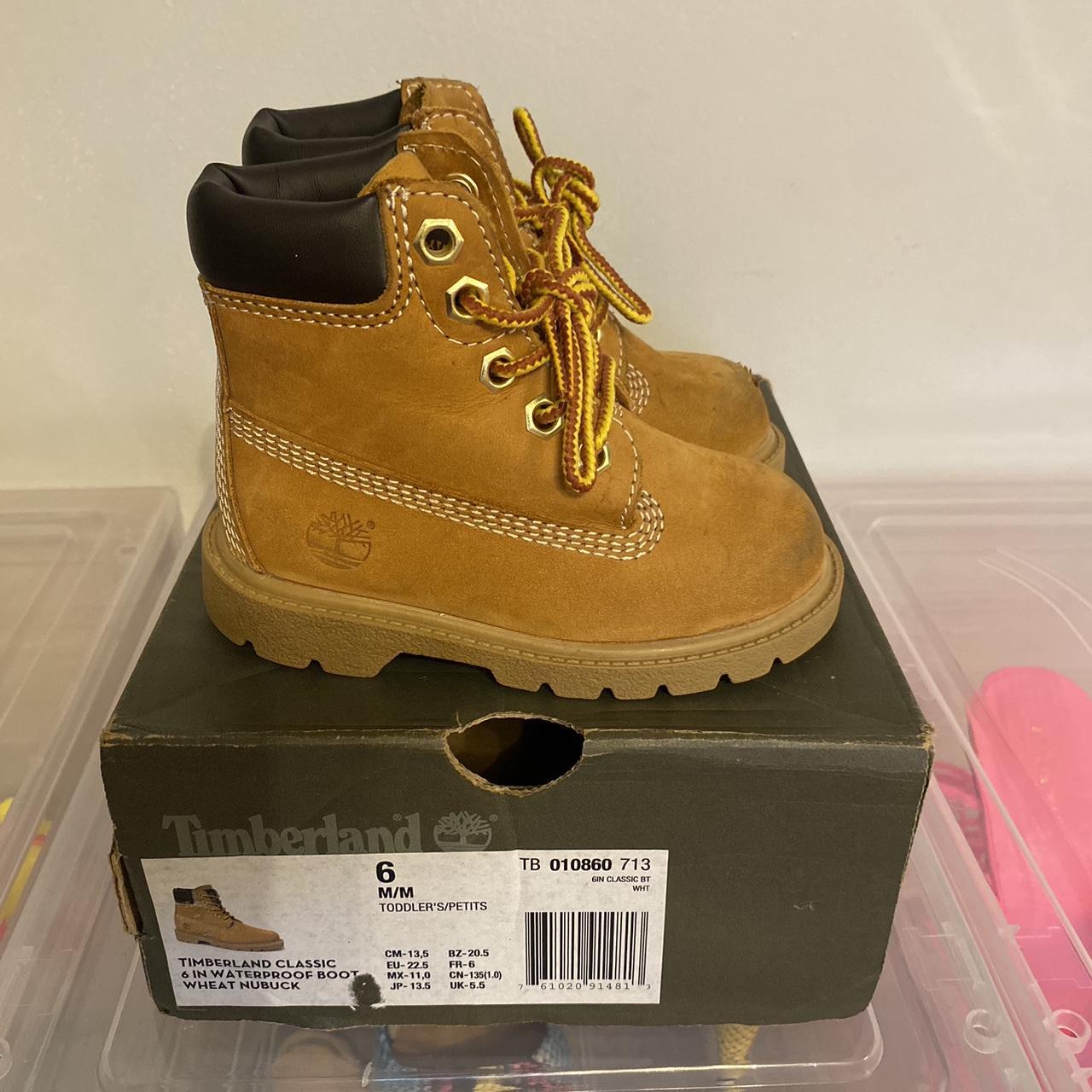 Baby timberlands size on sale 6