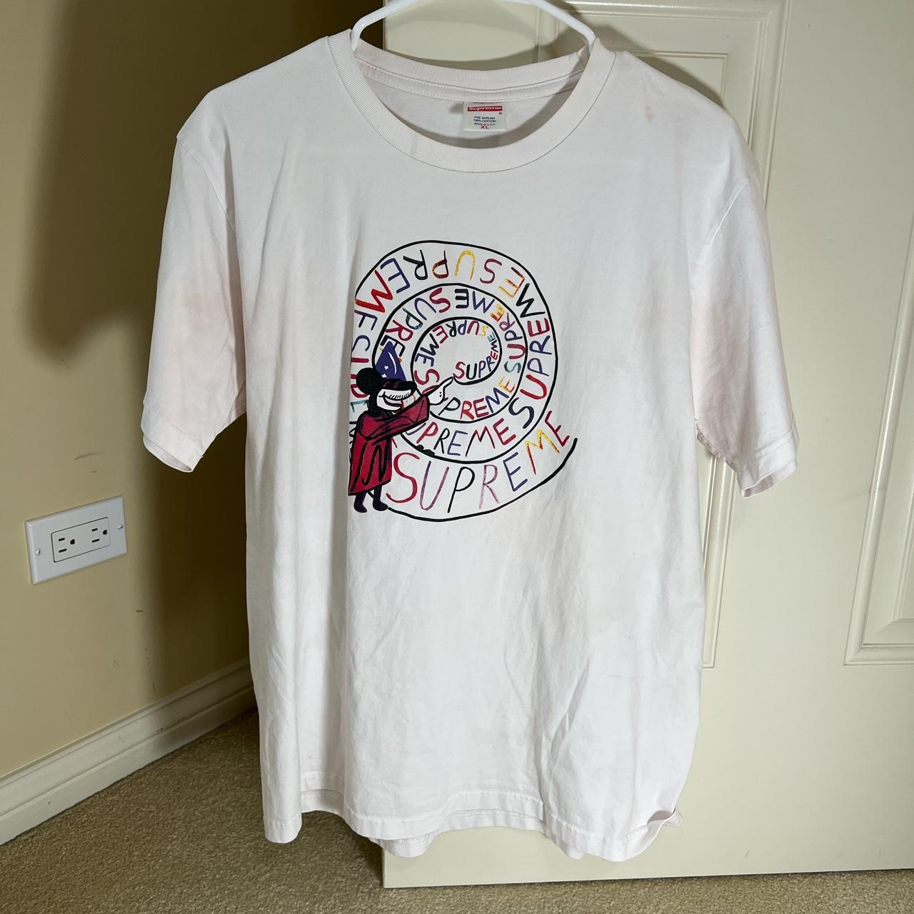 supreme joe roberts swirl tee, spring summer...