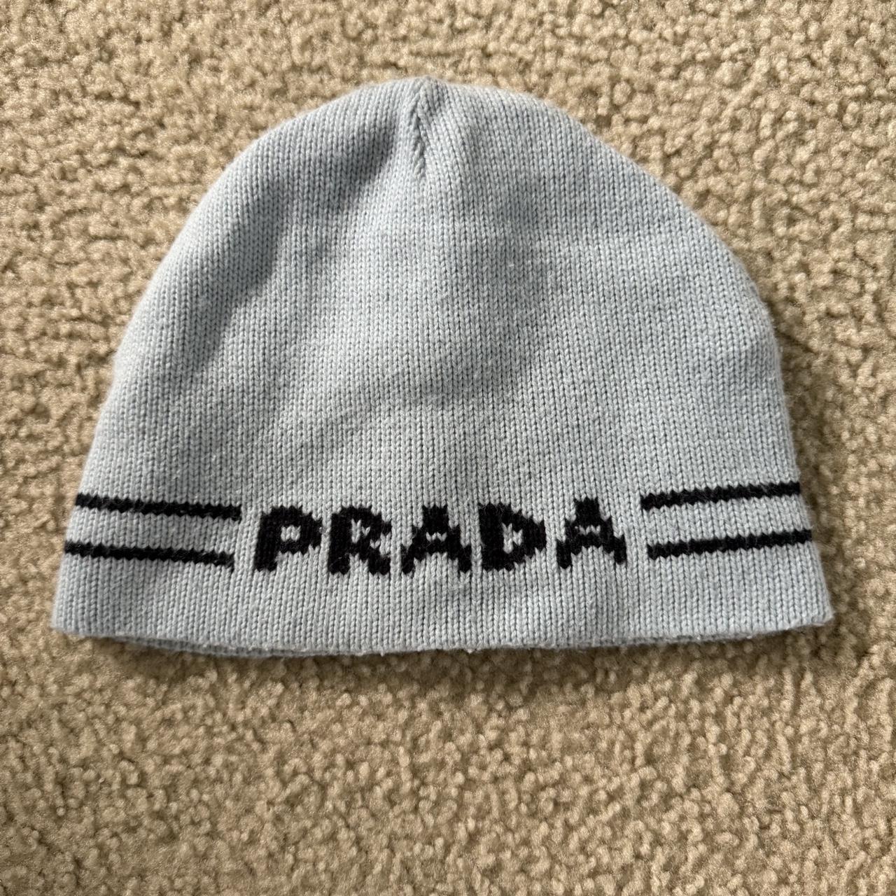 Prada beanie-hat - Depop