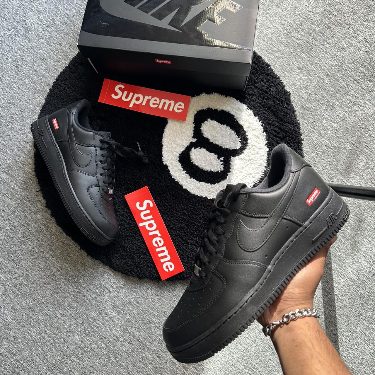 Nike x supreme af1 black best sale