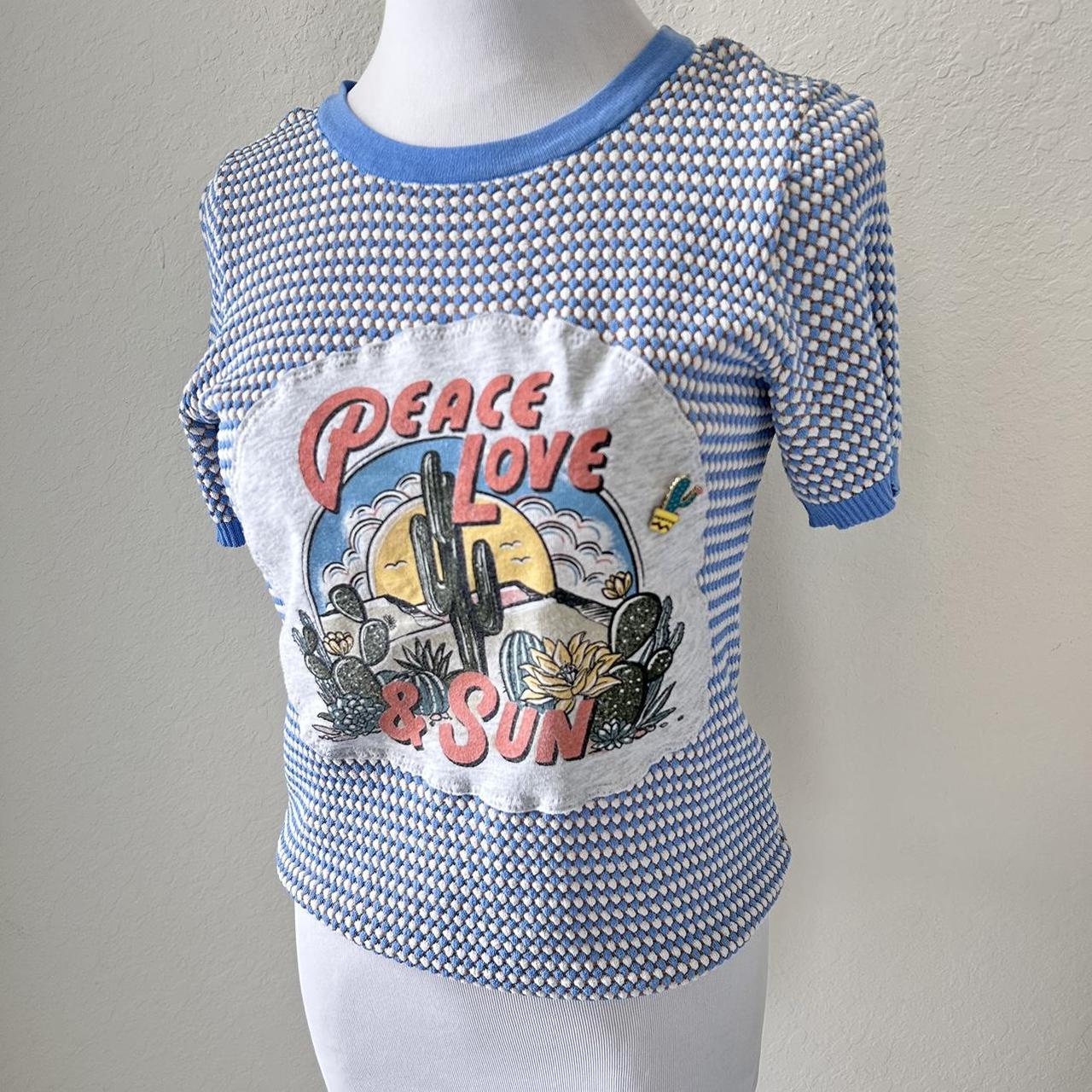 Reworked Vintage Tee Condition: Great! Stretchy... - Depop