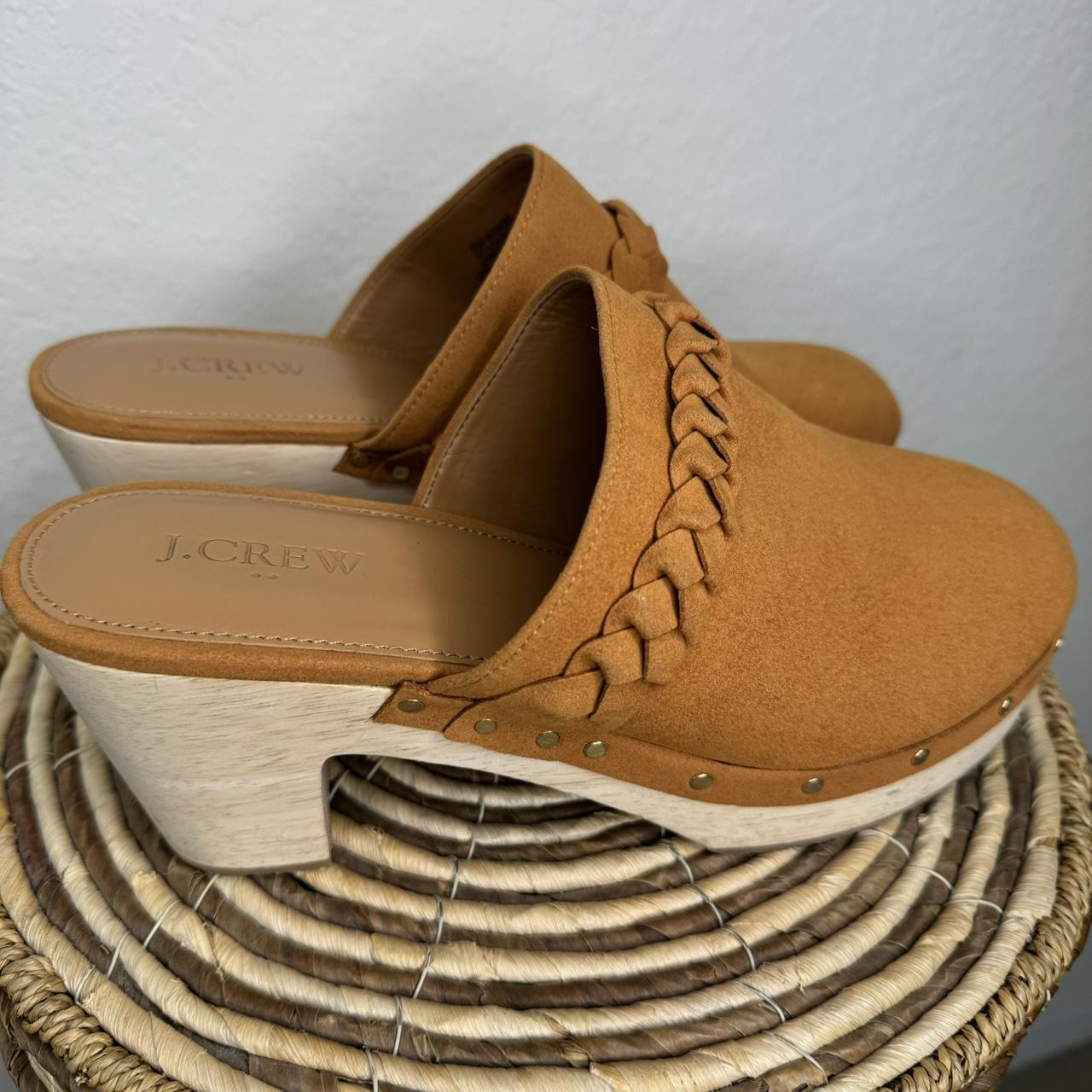 J.Crew purchases Leather Wooden Clogs