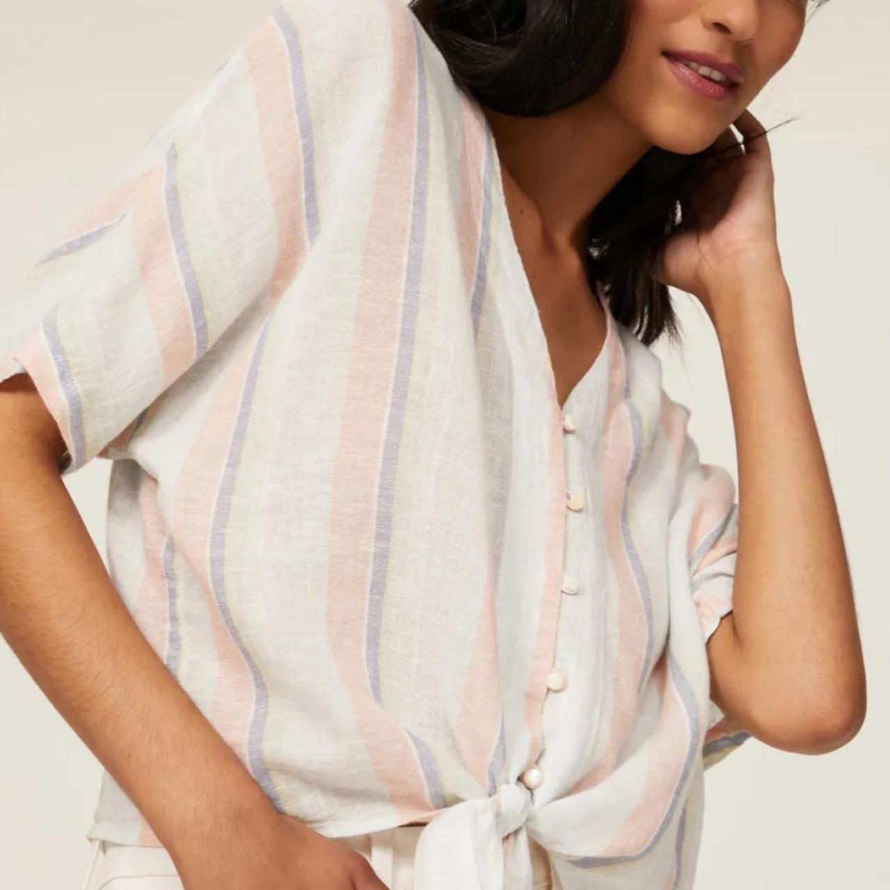 Rails Women's Blouse - White/Multi - XS – Rails T… - image 1