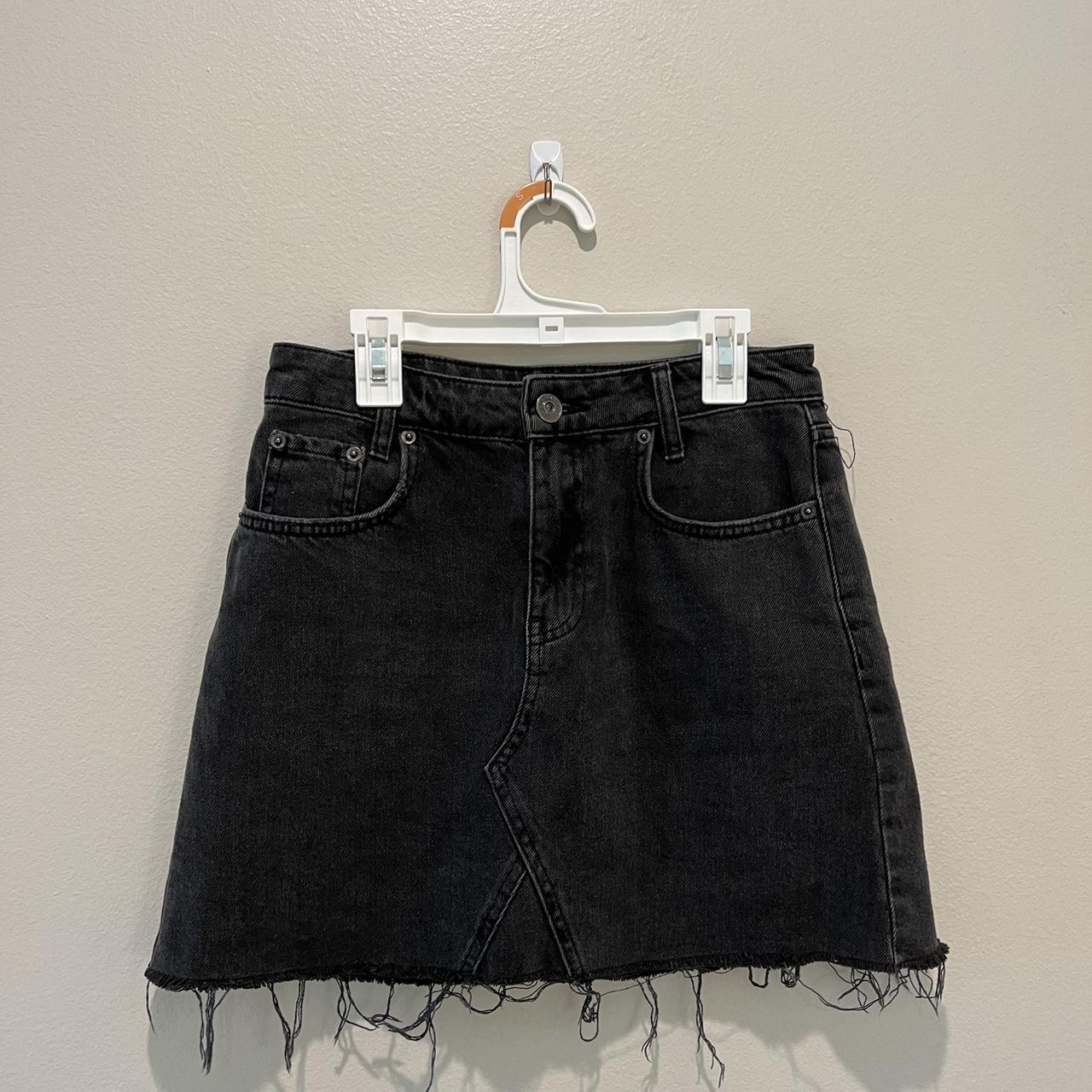 Urban Outfitters black jean skirt