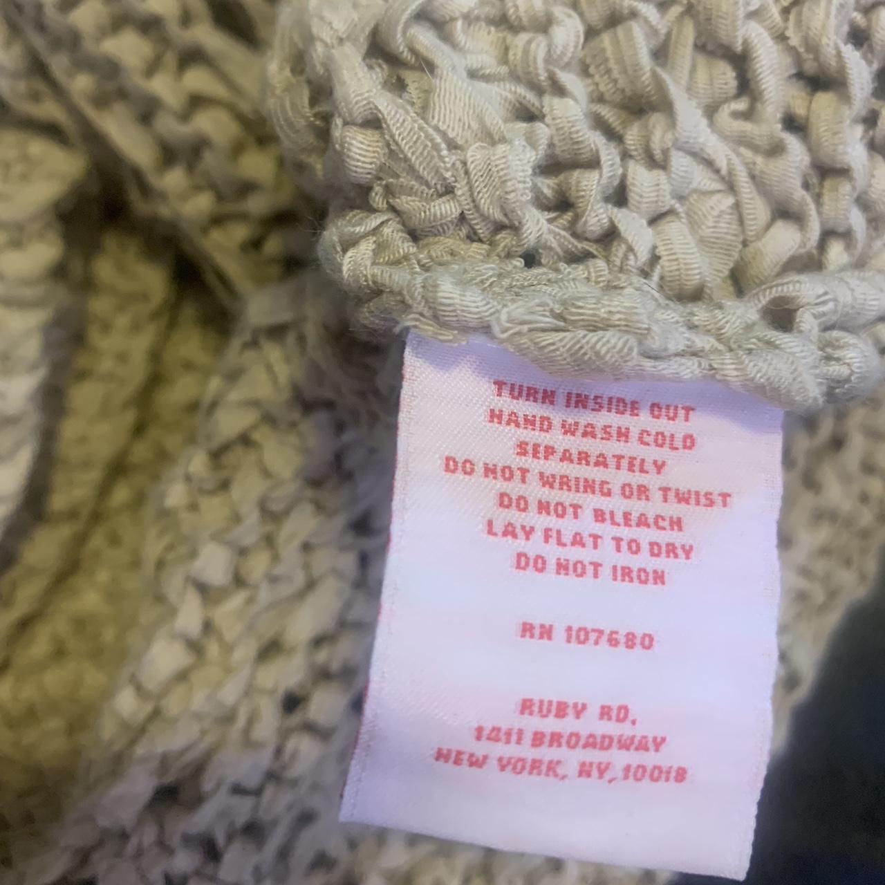 Ruby Rd. Women's Sweater - Cream/Tan - M – Ruby R… - image 3