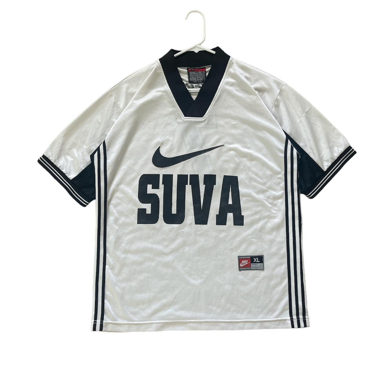 Vintage 90s RARE GRAIL Nike SUVA #7 Soccer Jersey | Depop