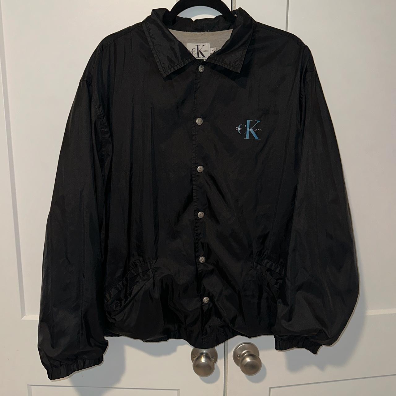 calvin klein coach jacket