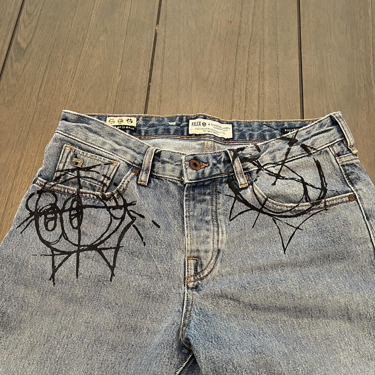 Scotch and soda felix the best sale cat jeans