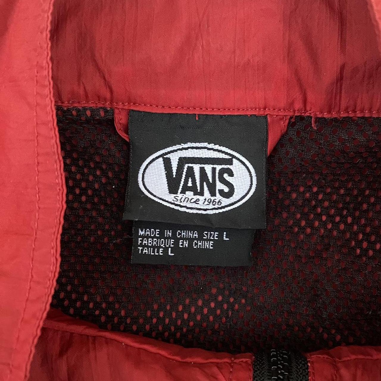 this tight vintage(?) VANS windbreaker with a... - Depop