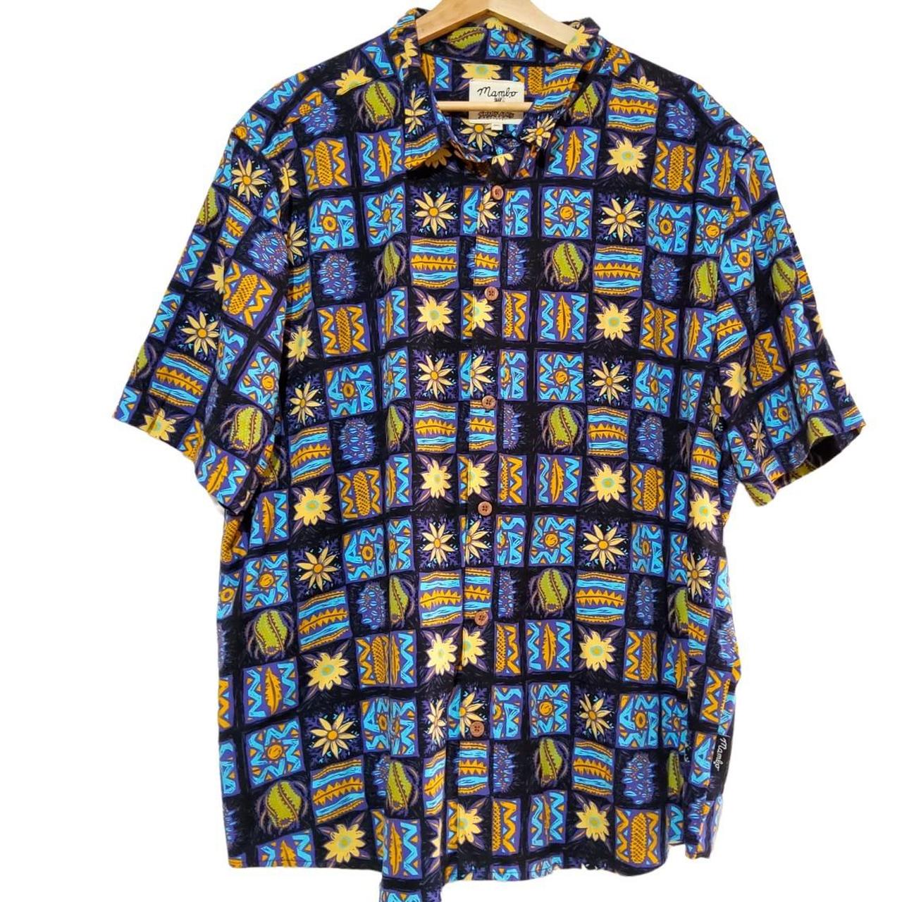 Mens Mambo Arts button up shirt size 3XL. In... - Depop