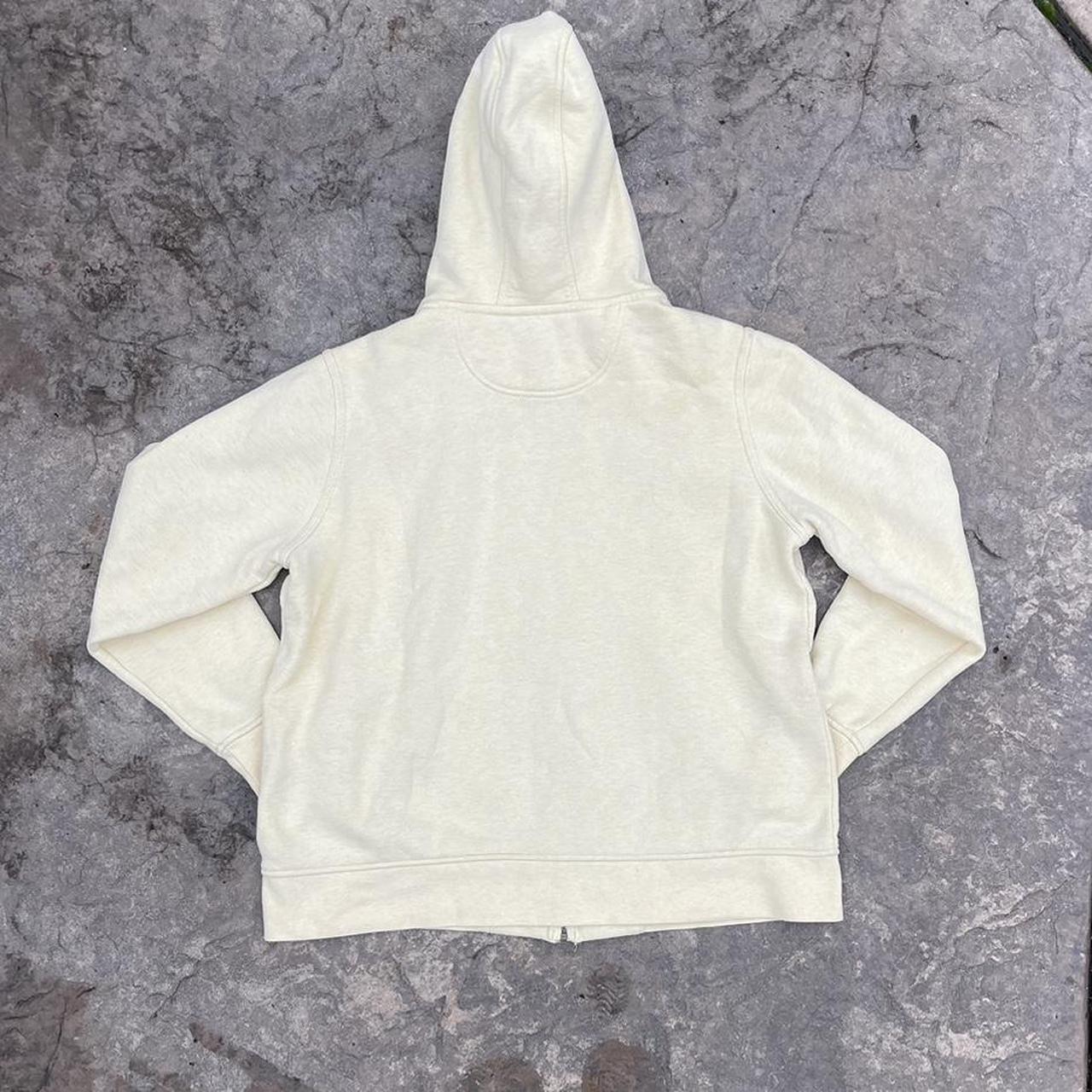 Carhartt Women's Cream Hoodie Depop