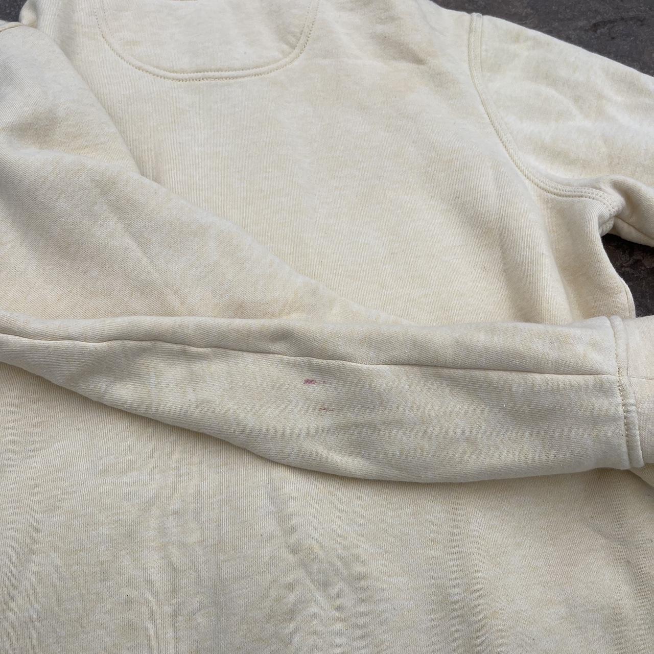 Carhartt Women's Cream Hoodie Depop