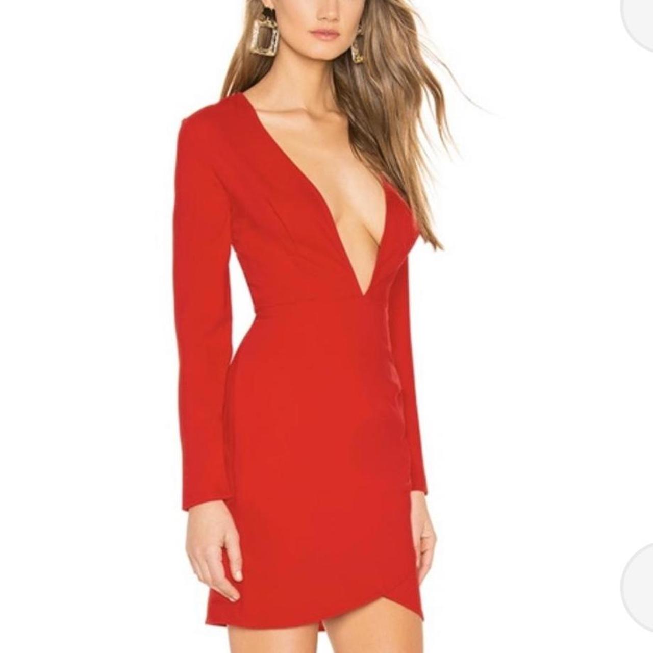 Plunge Low Cut Dress 