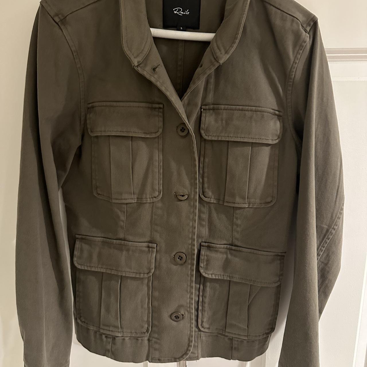 Rails Women's Jacket - Khaki/Green - S – Rails gr… - image 2