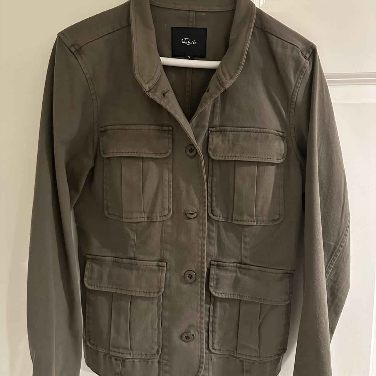 Rails Women's Jacket - Khaki/Green - S – Rails gr… - image 1