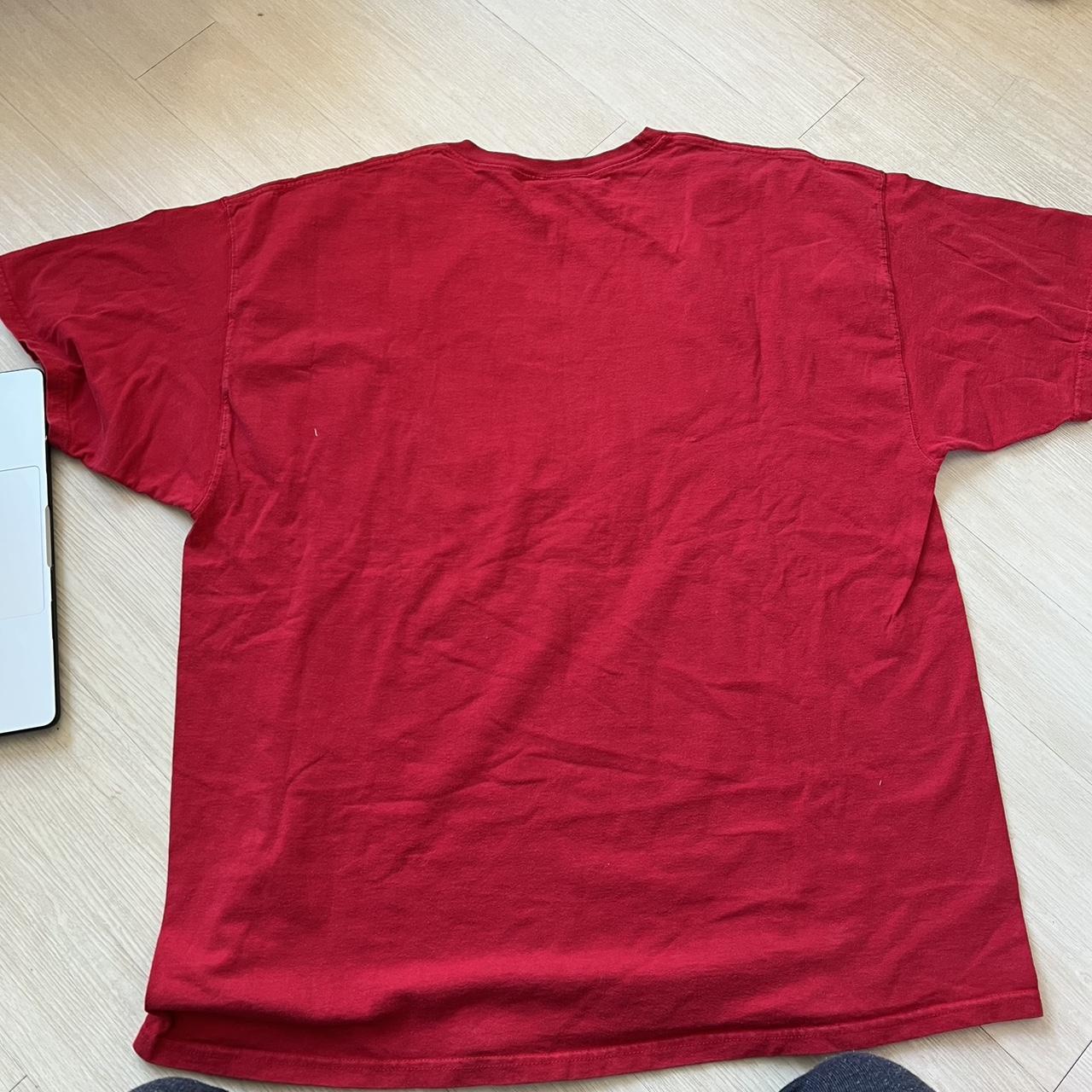 Hybrid Apparel Men's Red T-shirt (4)