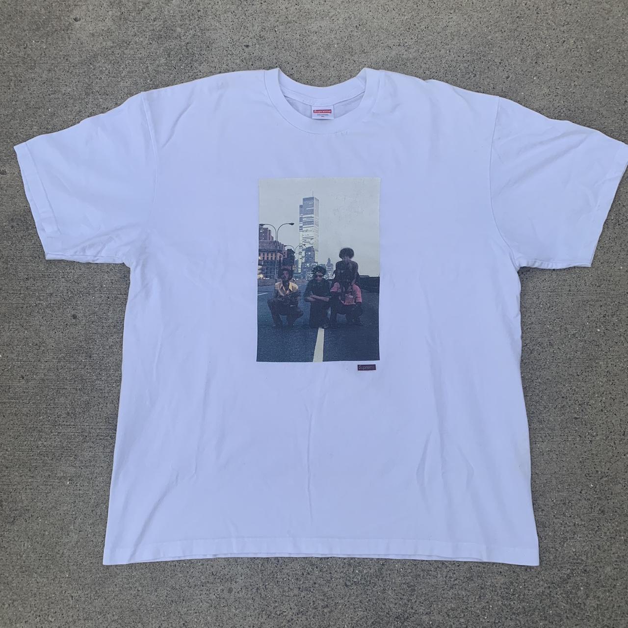 Supreme Men's White T-shirt | Depop