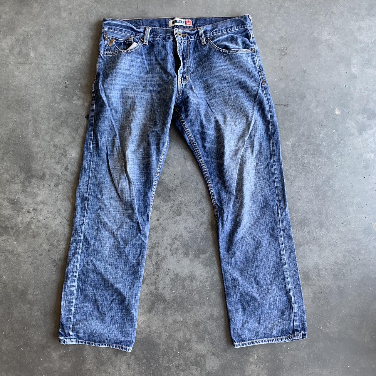 Quiksilver Men's Blue Jeans | Depop