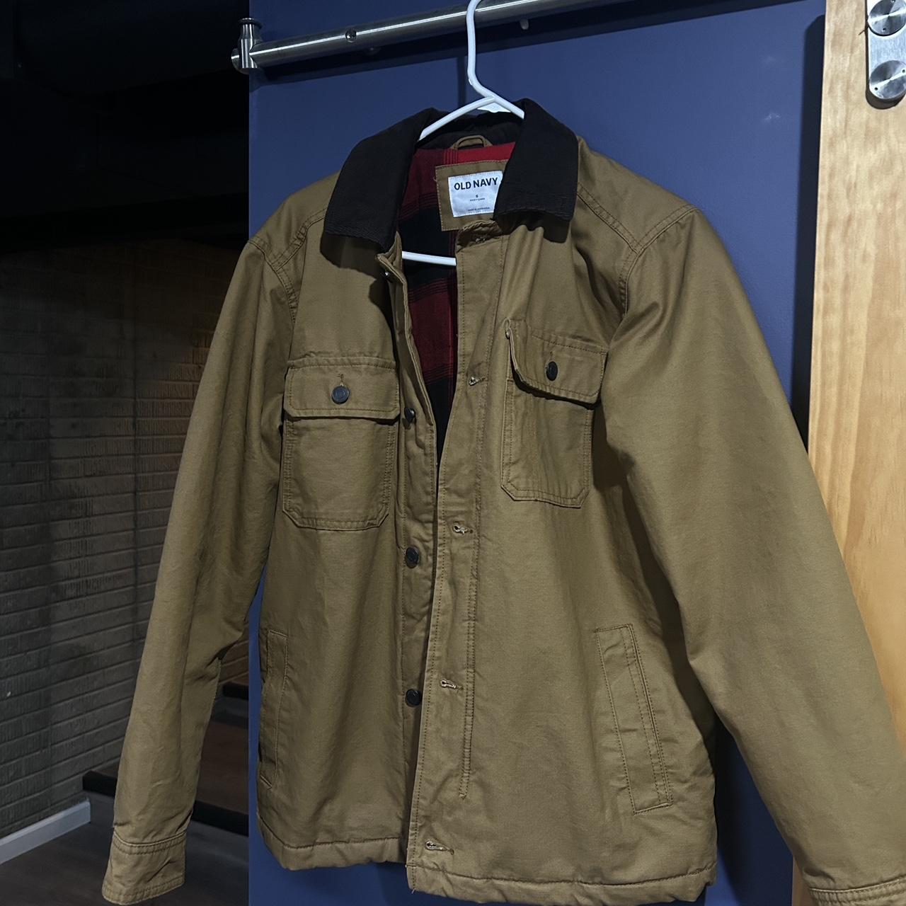 Old navy khaki jacket mens hotsell