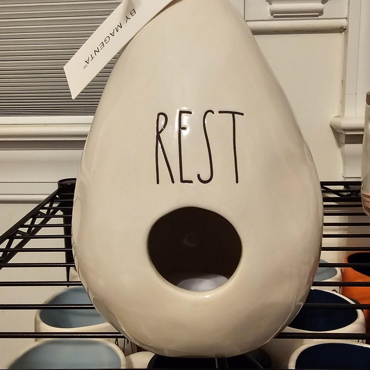 Rae Dunn Rest sale birdhouse