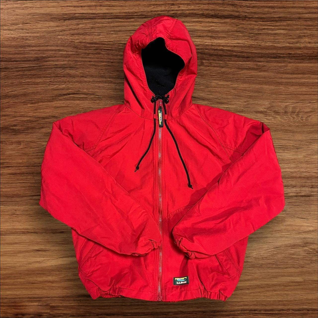 Ll bean red coat deals