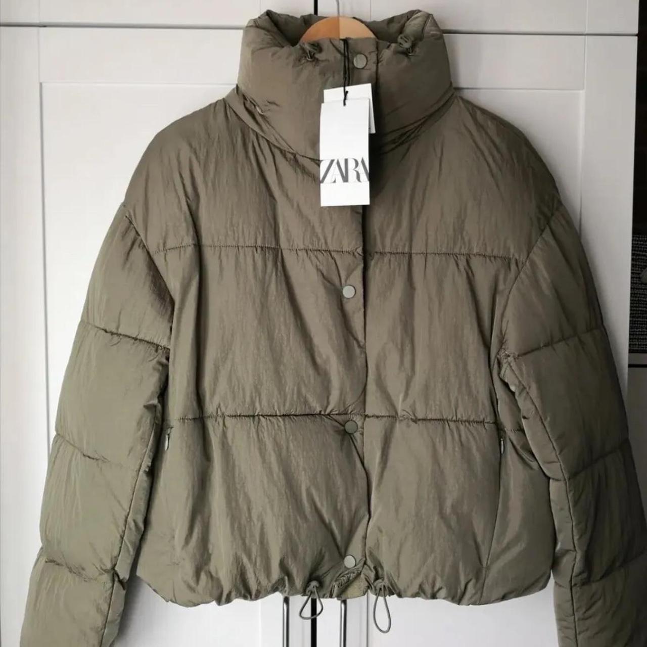 Short puffer jacket zara online