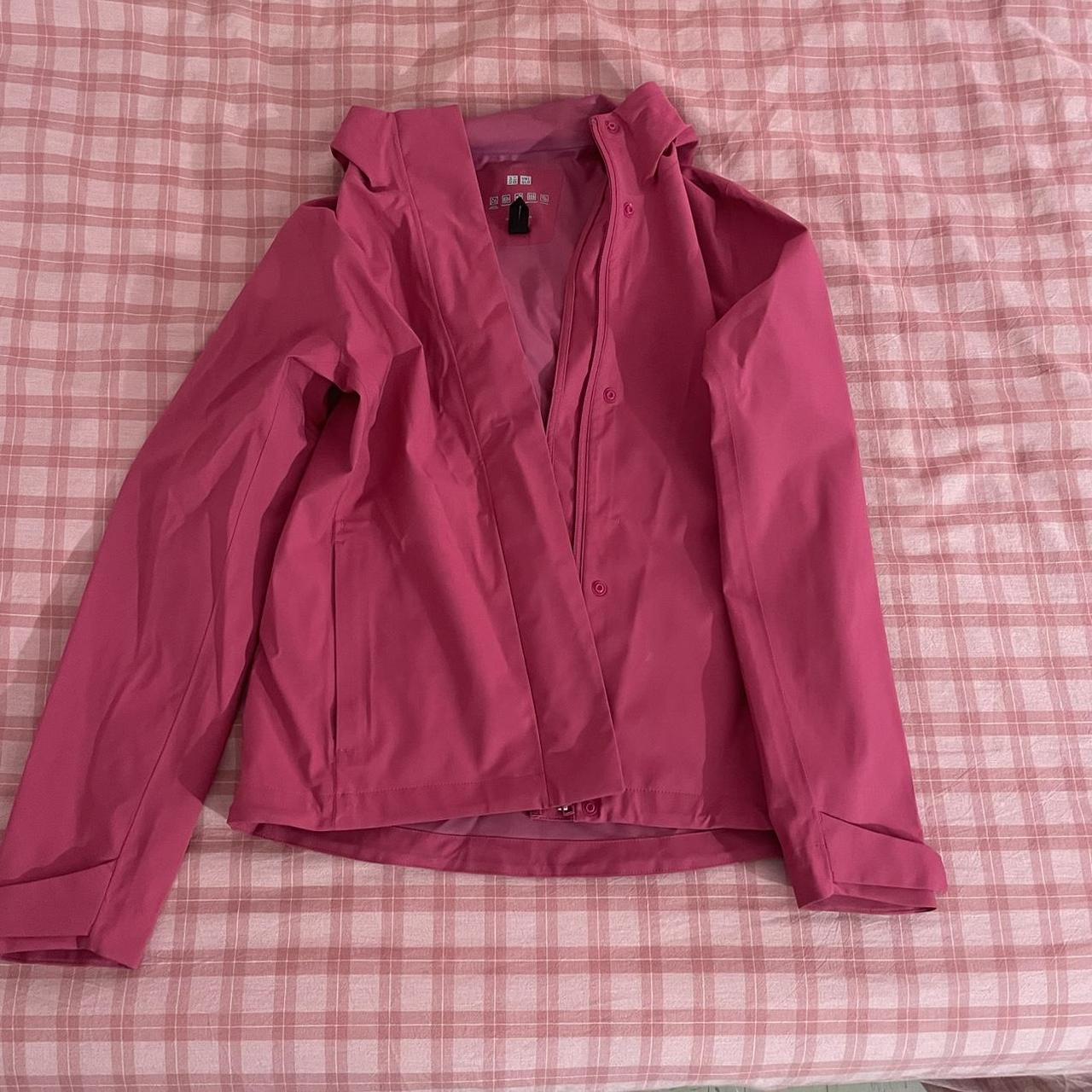 UNIQLO Women's Pink Jacket | Depop