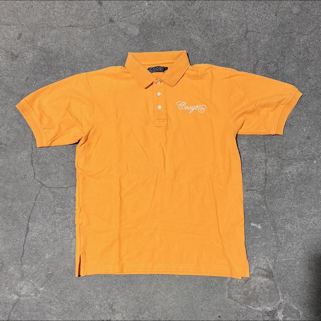 Coogi Men's Orange Polo-shirts | Depop