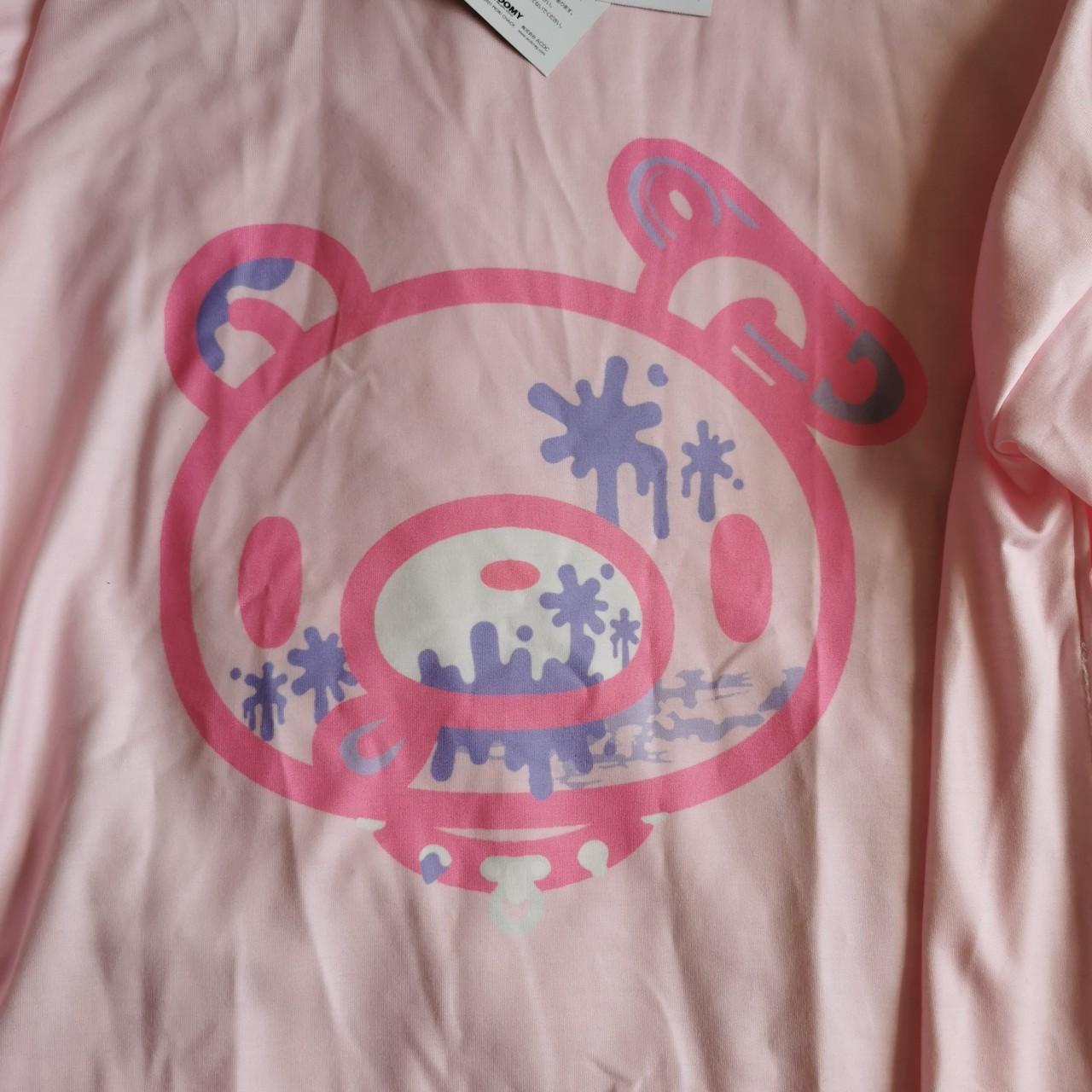Acdc rag gloomy bear pastel pink sweatshirt one size... | Depop