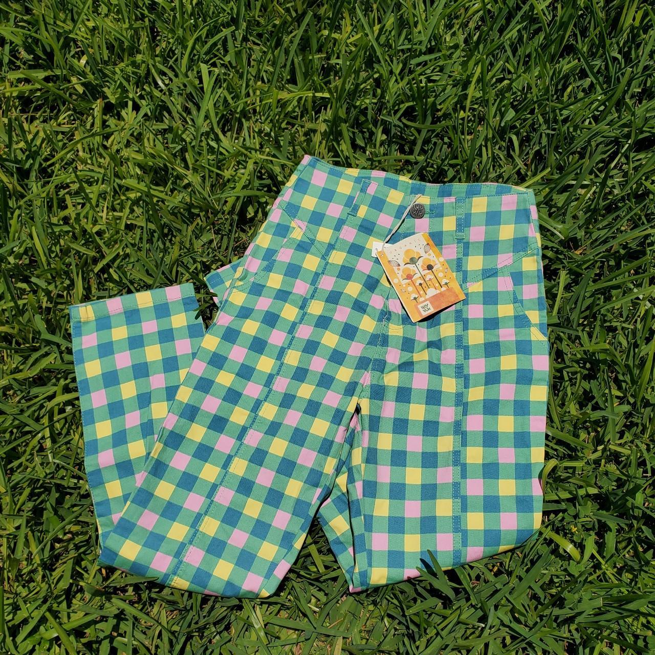 Picnic baby szn NWT discontinued Lucy & Yak gingham... - Depop