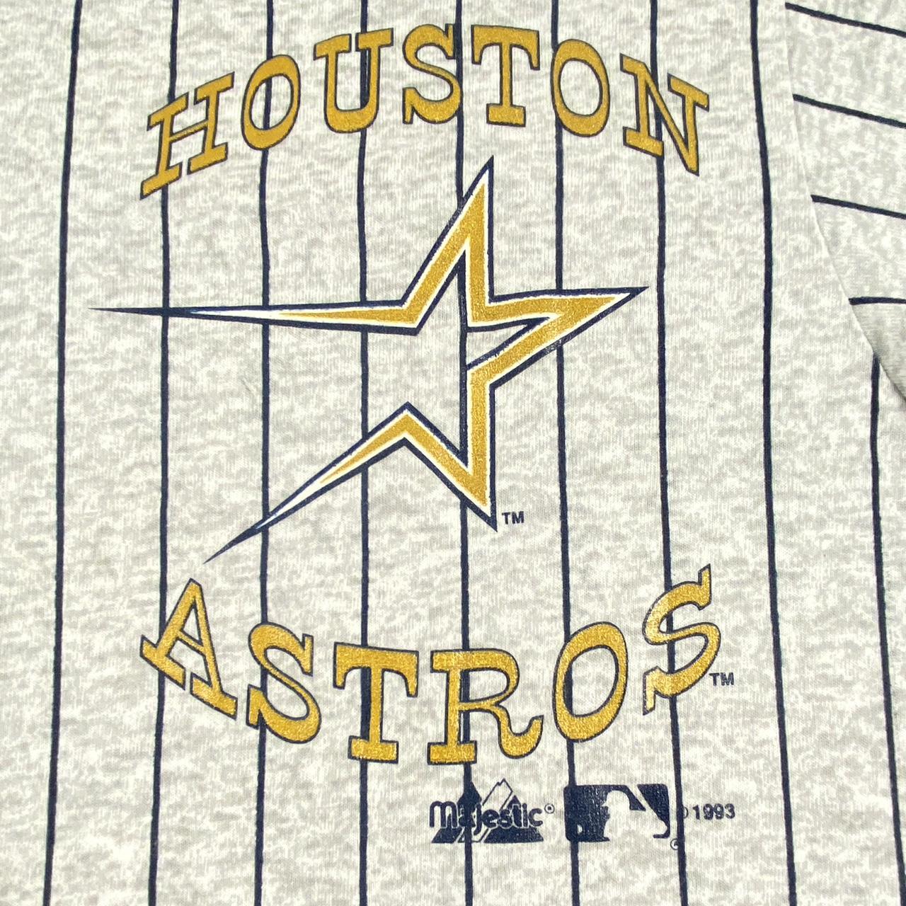 Vintage Houston Astros Baseball Majestic Jersey Size - Depop