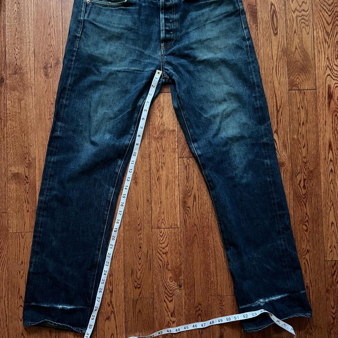 Supreme S/S 2011 Regular fit raw selvedge denim... - Depop