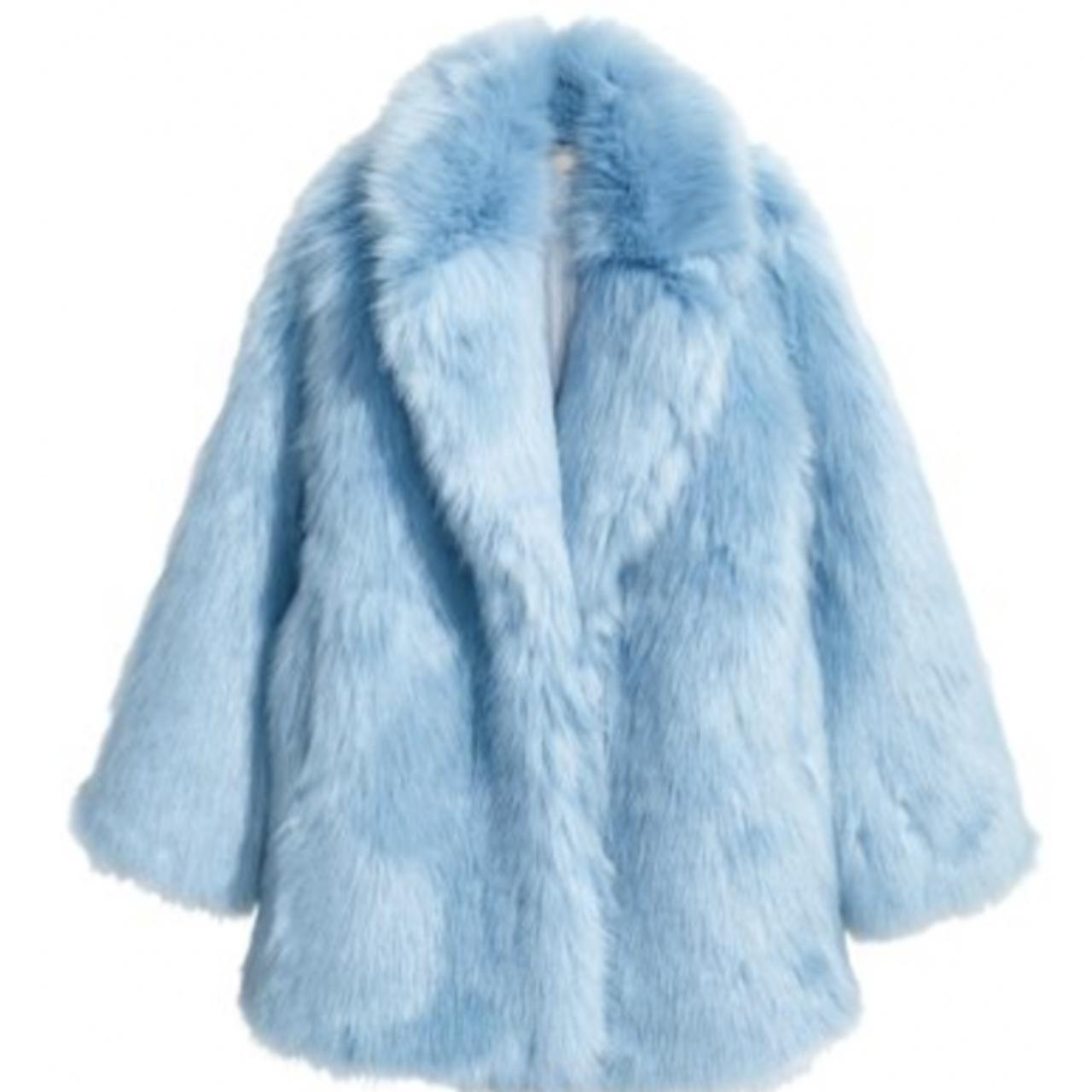 H&M Women's Blue Coat