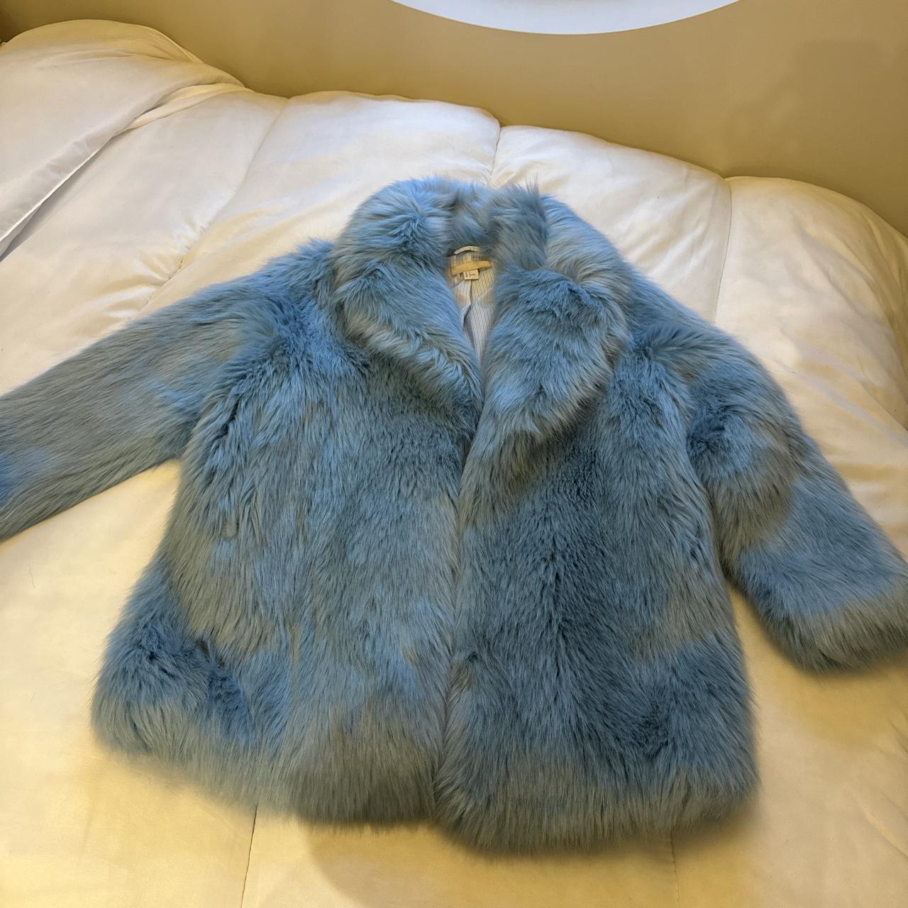 H&M Women's Blue Coat (3)