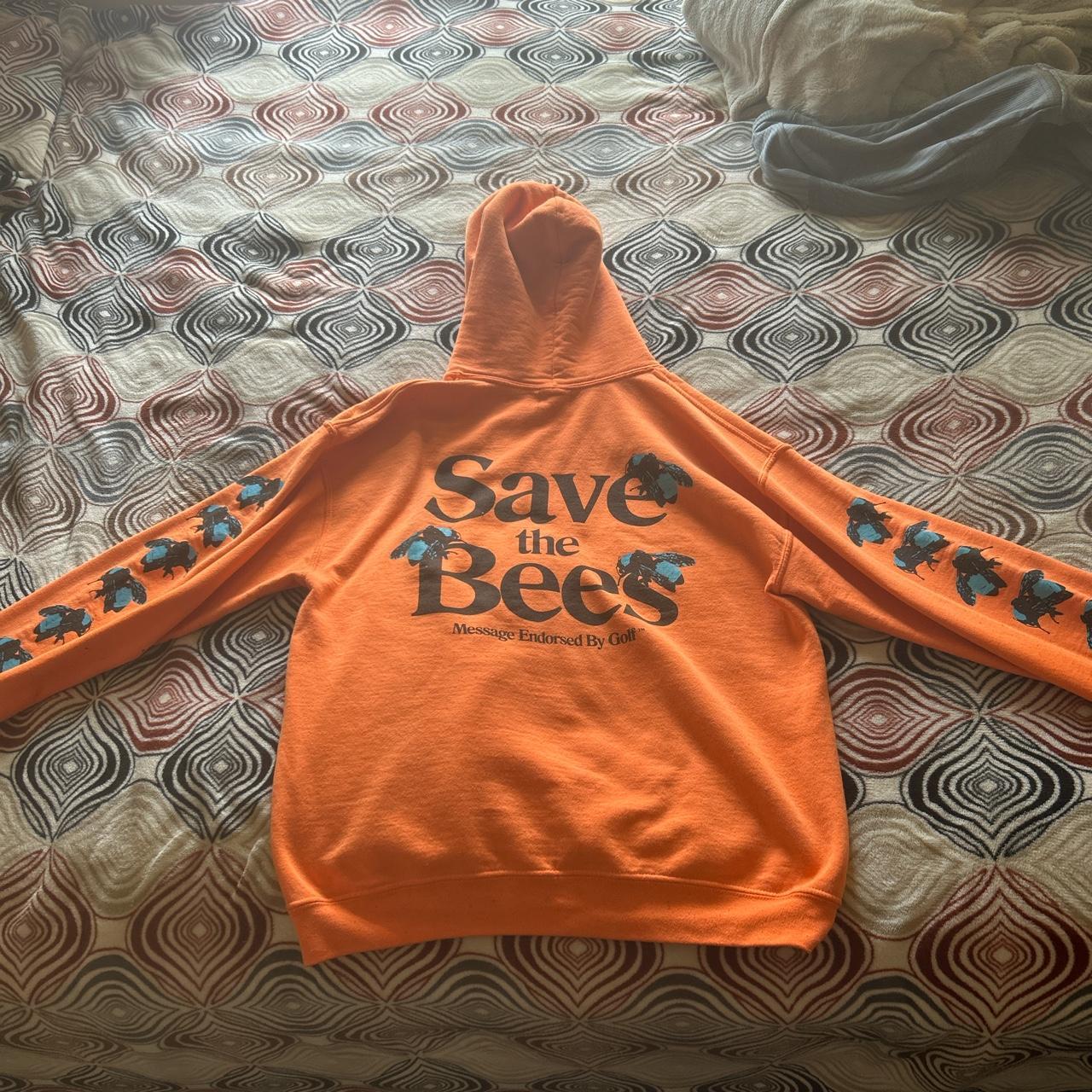 Golf wang save hotsell the bees hoodie orange