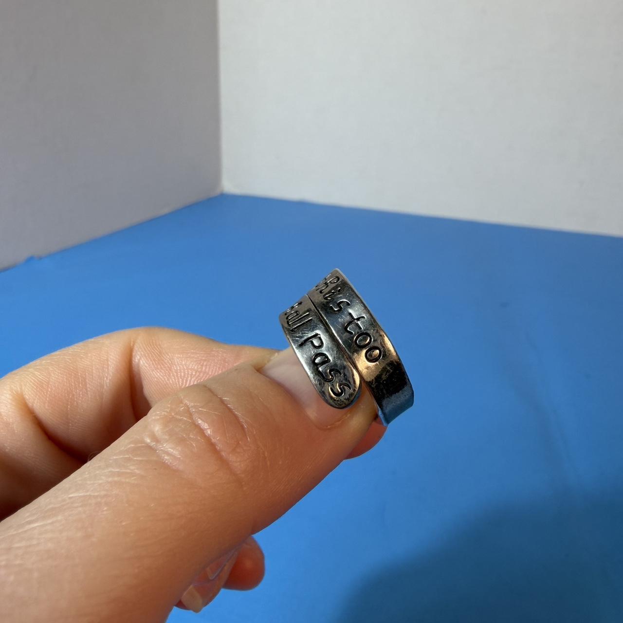 Women's Ring - Silver – adjustable ring #silverje… - image 4