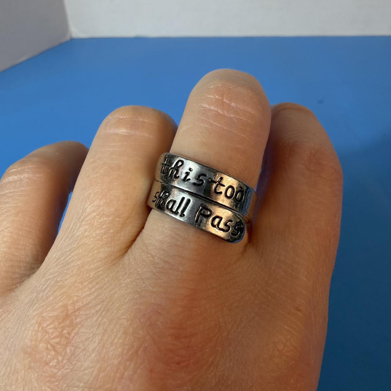 Women's Ring - Silver – adjustable ring #silverje… - image 1