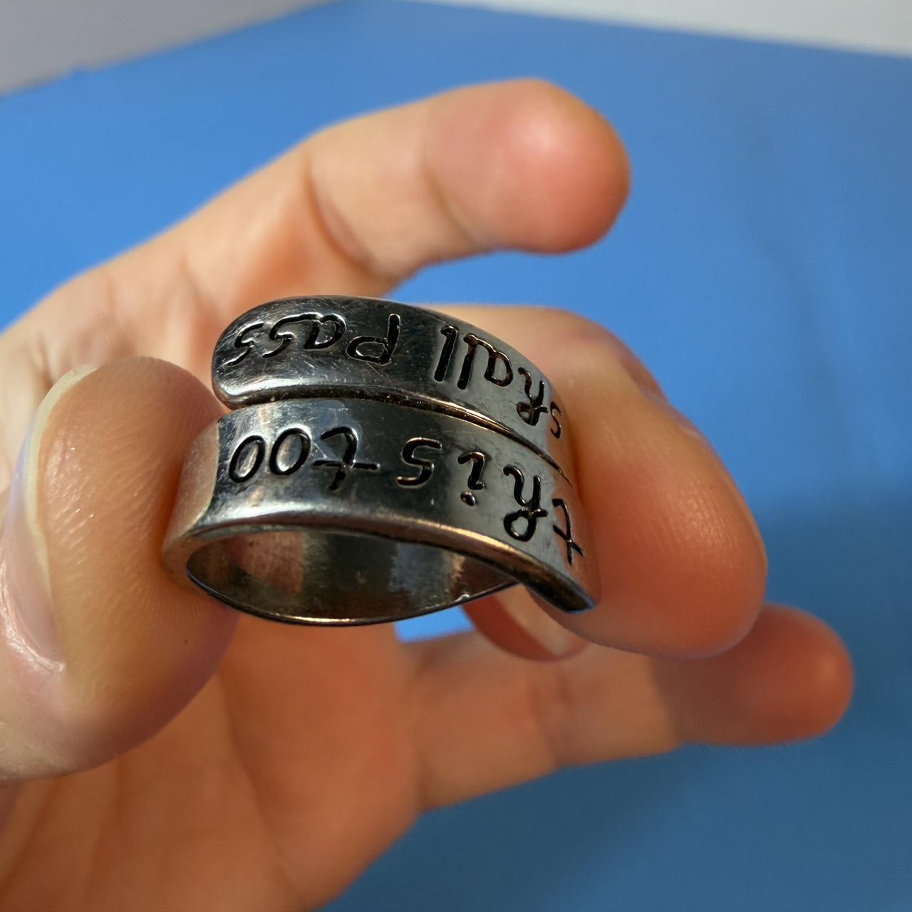 Women's Ring - Silver – adjustable ring #silverje… - image 6