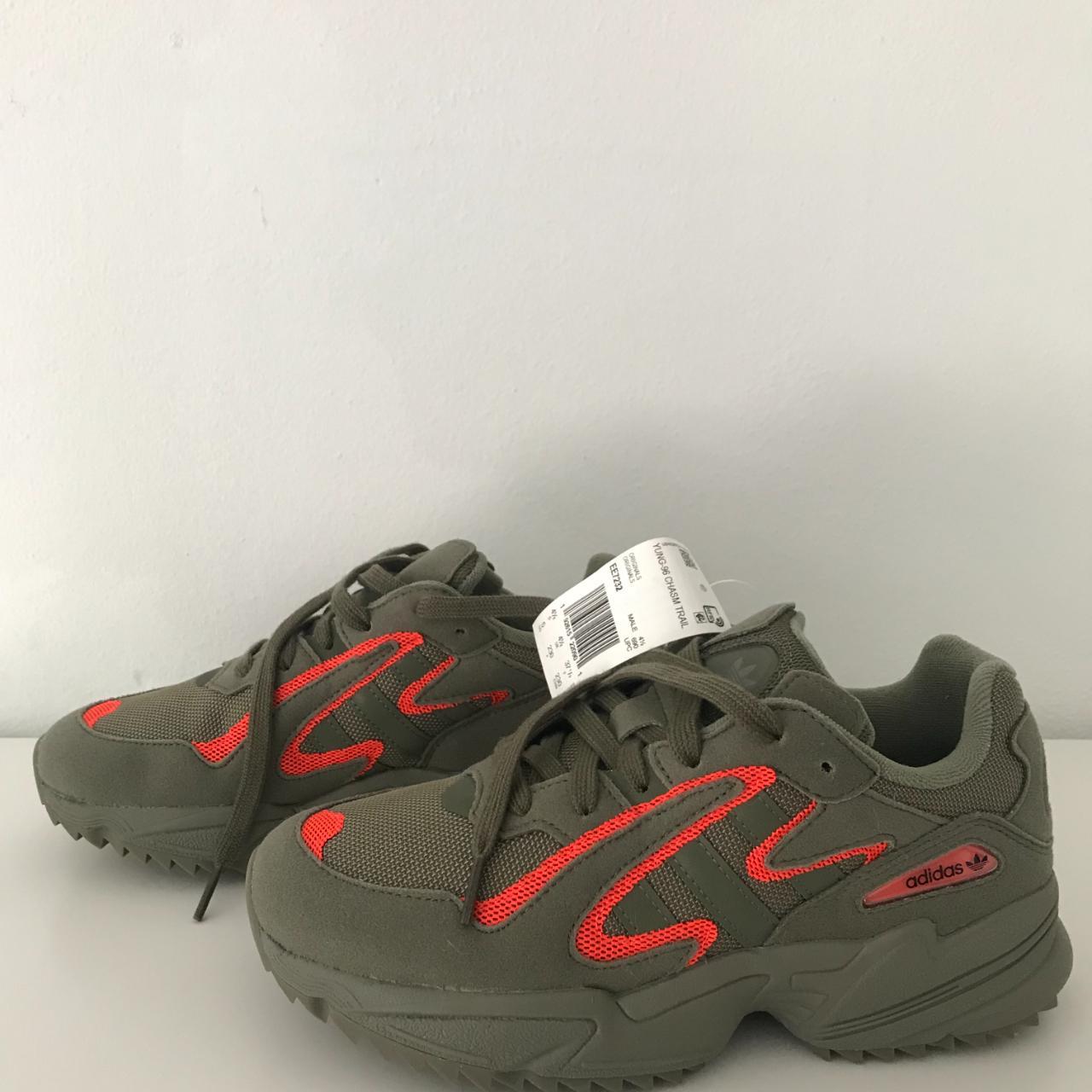 shit prototype Maan Adidas Yung-96 Chasm Trail Sneakers. Size 6.5 Women... - Depop
